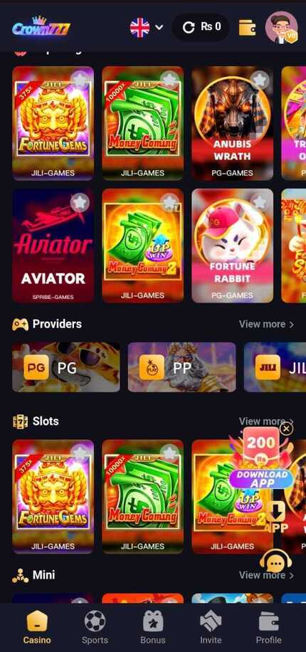 crown777 game